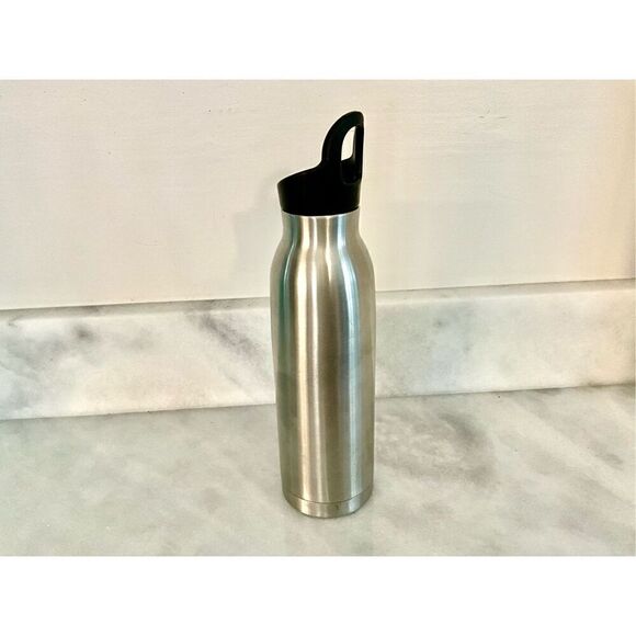 Vintage 2009 Starbucks Stainless Steel Double-Walled Carrying Handle Water Bottl - Picture 2 of 4